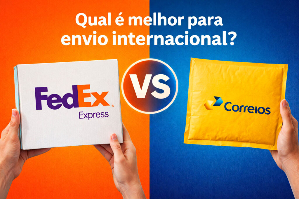 Fedex ou Correios Internacional