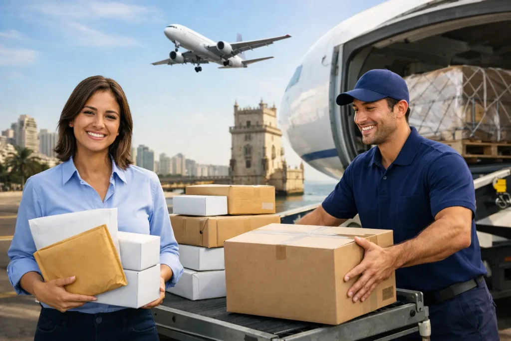 Como enviar de Goiânia para Portugal