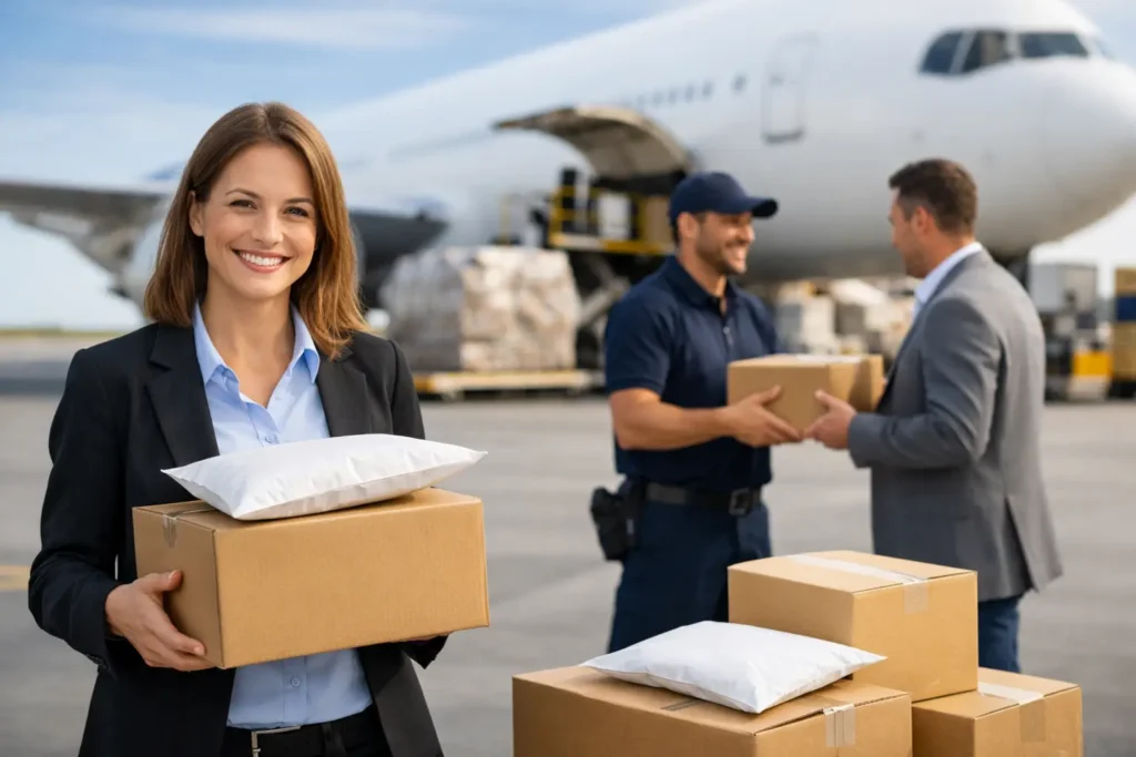 Frete internacional para pequenas empresas