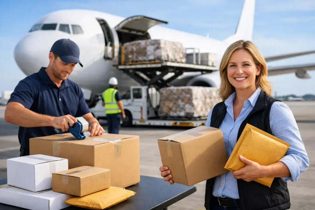 Como embalar encomenda para exportação com segurança