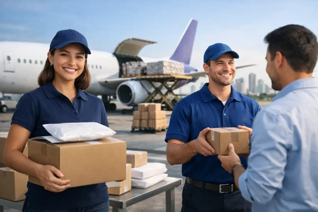 Courier internacional em Aparecida de Goiânia
