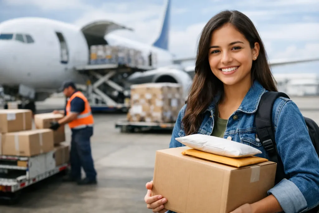 Envio internacional para estudantes brasileiros