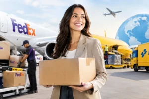 FedEx ou Correios para enviar ao exterior?